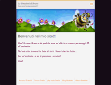 Tablet Screenshot of lecreazionidibruna.webnode.com