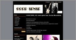 Desktop Screenshot of goodsense.webnode.com