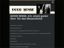Tablet Screenshot of goodsense.webnode.com