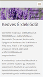 Mobile Screenshot of esszencalis.webnode.hu