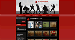 Desktop Screenshot of extremewolf.webnode.com