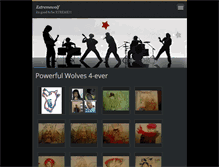 Tablet Screenshot of extremewolf.webnode.com