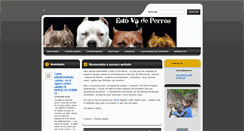 Desktop Screenshot of estovadeperros.webnode.es