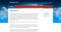 Desktop Screenshot of jailbreakios70.webnode.com