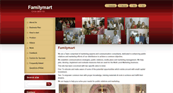 Desktop Screenshot of familymart.webnode.com