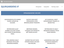 Tablet Screenshot of djurgardens.webnode.com