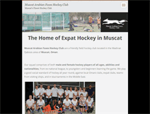 Tablet Screenshot of muscatfoxeshockeyclub.webnode.com