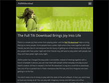 Tablet Screenshot of fulltiltdownload.webnode.com