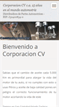 Mobile Screenshot of corpocvca.webnode.com.ve