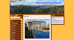 Desktop Screenshot of finca-urlaub.webnode.com
