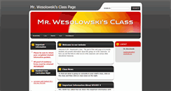 Desktop Screenshot of mrwclass.webnode.com