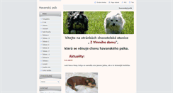 Desktop Screenshot of havanskypsik.webnode.cz