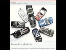Tablet Screenshot of evolucel.webnode.com