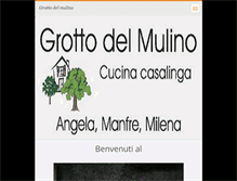 Tablet Screenshot of grotto-del-mulino.webnode.com