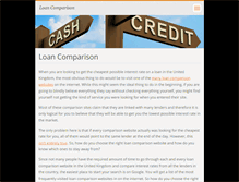 Tablet Screenshot of loancomparison.webnode.com