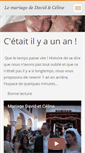 Mobile Screenshot of davidetceline2010.webnode.fr