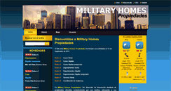 Desktop Screenshot of militaryhomespropiedades.webnode.com.ar