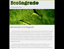 Tablet Screenshot of ecosagrado.webnode.com
