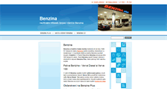 Desktop Screenshot of benzina.webnode.cz