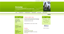 Desktop Screenshot of horezdar.webnode.cz
