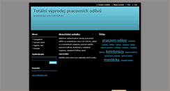 Desktop Screenshot of nz-pracovniodevy.webnode.cz