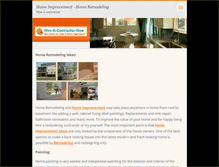 Tablet Screenshot of homeremodelingtips.webnode.com