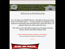 Tablet Screenshot of dubbsbootcamp.webnode.com