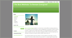 Desktop Screenshot of howtogetmoreenergy.webnode.com