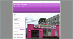 Desktop Screenshot of animedclinica.webnode.com.br