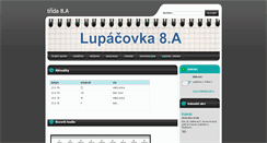 Desktop Screenshot of lupacovka8a.webnode.cz