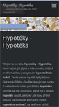 Mobile Screenshot of hypoteky-hypoteka.webnode.cz