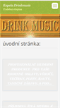 Mobile Screenshot of kapeladrinkmusic.webnode.cz