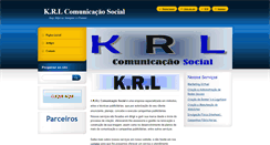 Desktop Screenshot of krlcomunicacaovisual.webnode.com