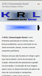 Mobile Screenshot of krlcomunicacaovisual.webnode.com