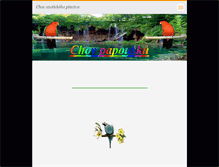 Tablet Screenshot of chovpapousku.webnode.cz