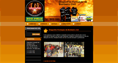 Desktop Screenshot of dragonfiretreinamentos.webnode.com.br