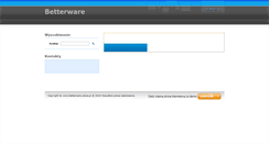 Desktop Screenshot of betterwarepl.webnode.com
