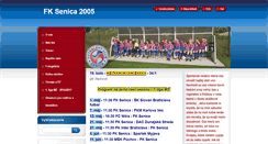 Desktop Screenshot of fksenica2005.webnode.sk