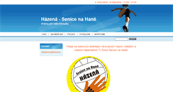 Desktop Screenshot of hazenasenice.webnode.cz