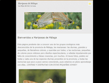Tablet Screenshot of mariposasdemalaga.webnode.es