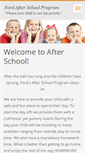 Mobile Screenshot of fordafterschoolprogram.webnode.com
