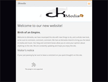 Tablet Screenshot of dkmedia.webnode.com