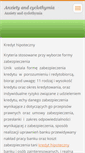 Mobile Screenshot of anxietyandcyclothymia.webnode.com