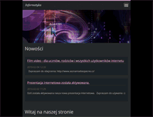 Tablet Screenshot of informatyka.webnode.cz