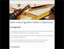 Tablet Screenshot of iguaflex.webnode.com