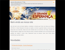 Tablet Screenshot of iasdesperanca.webnode.com