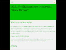 Tablet Screenshot of 102pzpr.webnode.cz