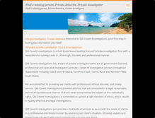 Tablet Screenshot of privatedetective1.webnode.com