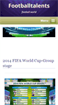 Mobile Screenshot of footballtalents.webnode.com
