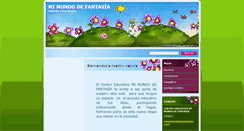 Desktop Screenshot of mundodefantasia.webnode.com